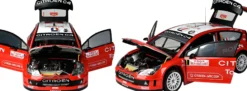 IXO 10120 Citroen C4 WRC | Licht + Sound | Metallteile | Premium Auto Bausatz 1:8