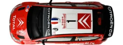 IXO 10120 Citroen C4 WRC | Licht + Sound | Metallteile | Premium Auto Bausatz 1:8