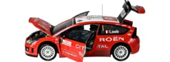 IXO 10120 Citroen C4 WRC | Licht + Sound | Metallteile | Premium Auto Bausatz 1:8