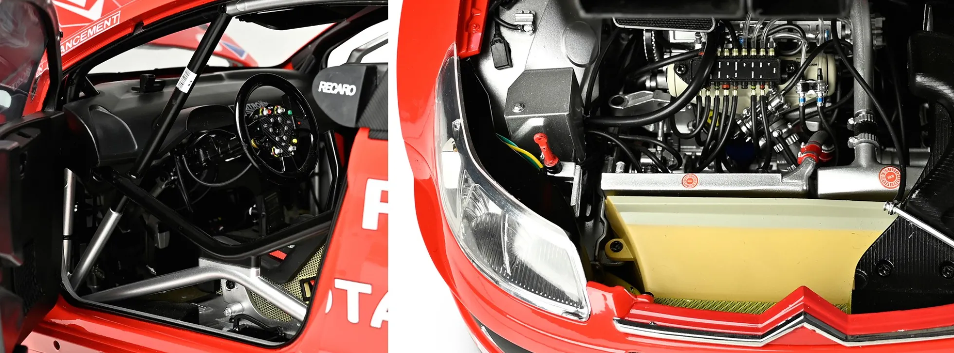 IXO 10120 Citroen C4 WRC | Licht + Sound | Metallteile | Premium Auto Bausatz 1:8