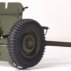 IXO 10105 Jeep Willys mit Anhänger + M3A1 u. M2 | mit Metallteilen | Premium Militär Bausatz 1:8