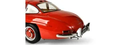 IXO 10114 Mercedes-Benz 300 SL Rot | Lichtfunktion | mit Metallteilen | Premium Auto Bausatz 1:8