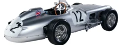 IXO 10117 Mercedes-Benz W196 Moss #12 | Soundfunktion | Premium Auto Bausatz 1:8