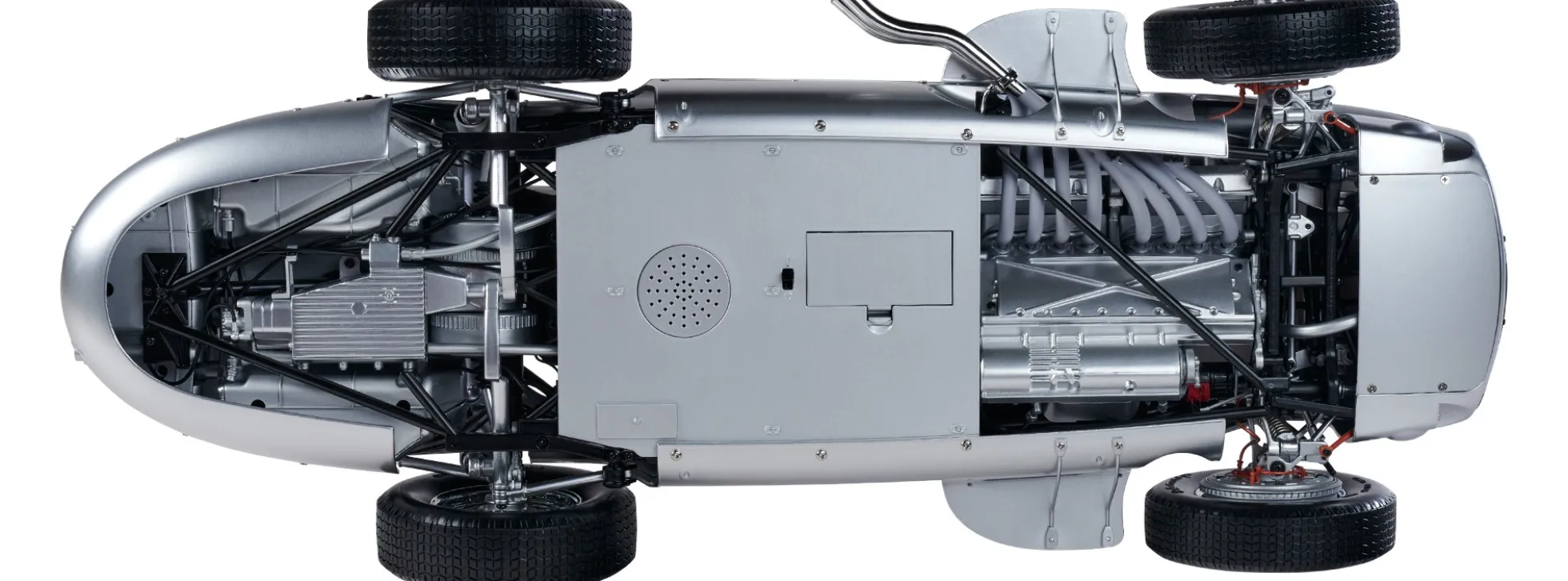 IXO 10117 Mercedes-Benz W196 Moss #12 | Soundfunktion | Premium Auto Bausatz 1:8