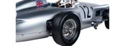 IXO 10117 Mercedes-Benz W196 Moss #12 | Soundfunktion | Premium Auto Bausatz 1:8