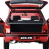 IXO 10121 Peugeot 205 GTI Rot | Licht + Sound | Premium Auto Bausatz 1:8