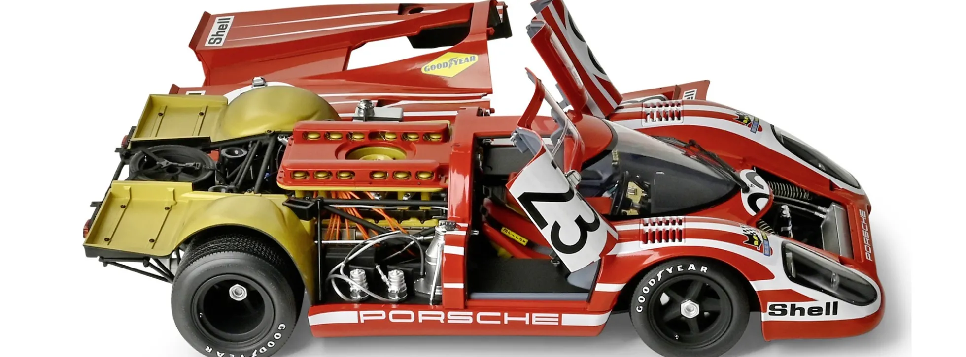 IXO 10119 Porsche 917KH No.23 Salzburg | Licht + Sound | mit Metallteilen | Premium Auto 1:8
