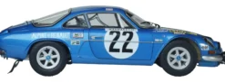 IXO 10111 Renault Alpine A110 Rally | Licht + Sound | Premium Auto Bausatz 1:8