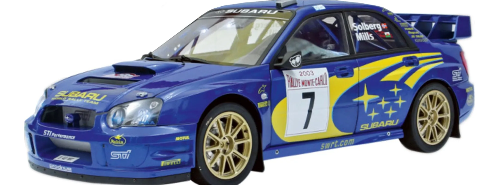 IXO 10110 Subaru Impreza Rally WRC 2003 | Licht + Sound | Metallteile | Premium Auto Bausatz 1:8