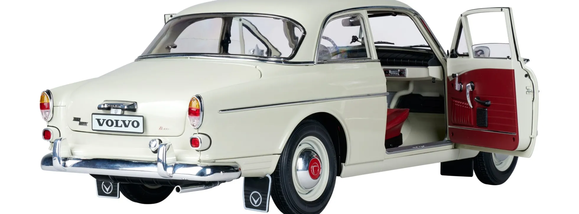 IXO 10101 Volvo 122S Amazon | Licht + Sound | mit Metallteilen | Premium Auto Bausatz 1:8