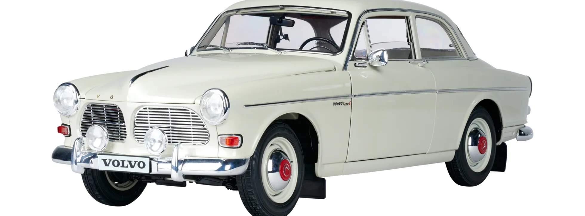 IXO 10101 Volvo 122S Amazon | Licht + Sound | mit Metallteilen | Premium Auto Bausatz 1:8