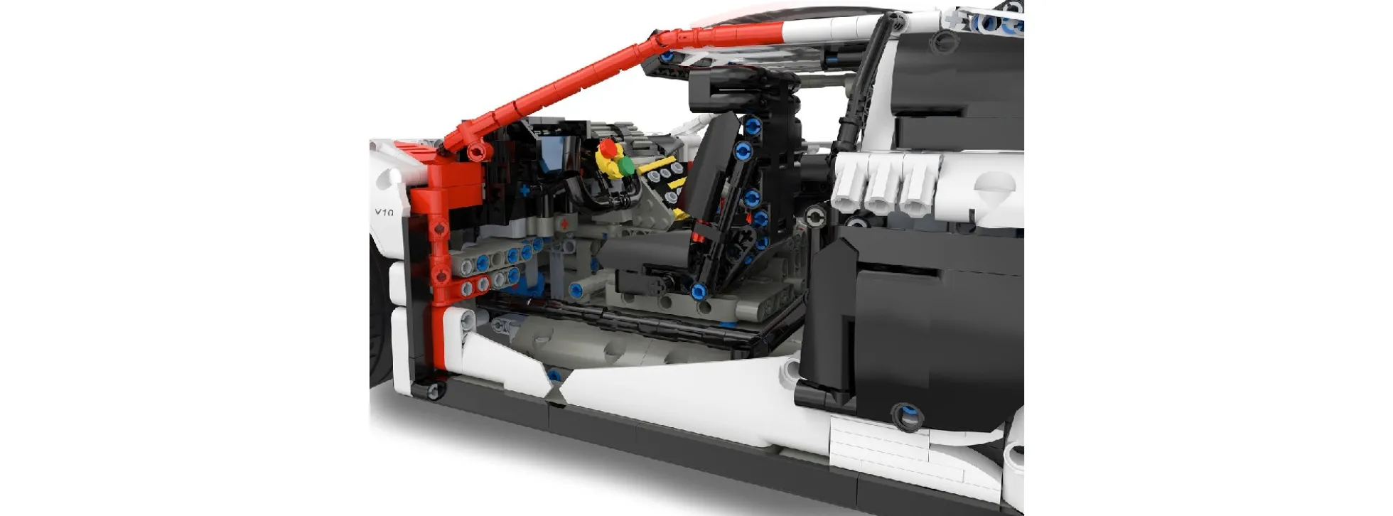 JAMARA 402801 Audi R8 LMS GT3 weiß | Auto Baukasten 1:8