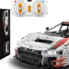 JAMARA 402800 Audi R8 LMS GT3 weiß | 2,4Ghz | Auto Baukasten 1:8