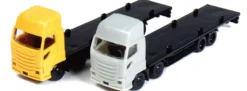 KATO K23-641 Flachbett-LKW für japanische Container | 2 Stück | LKW-Modell 1:160
