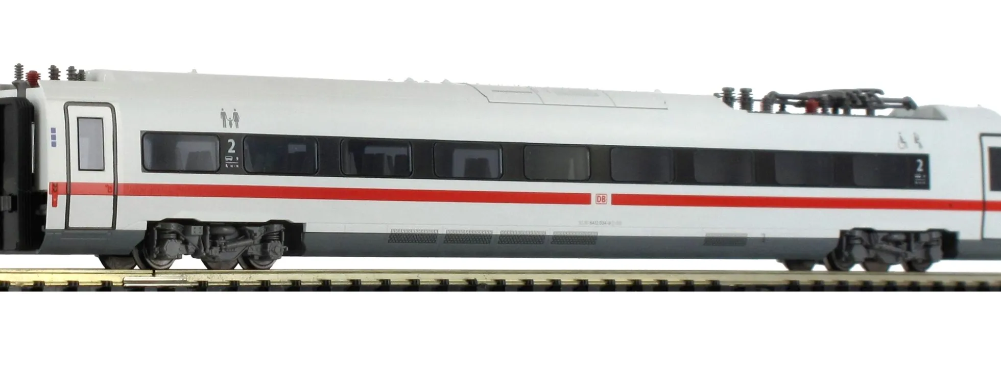 KATO K10-017 Startpackung ICE 4 BR 412 DB AG + Gleisoval | Analog | Spur N