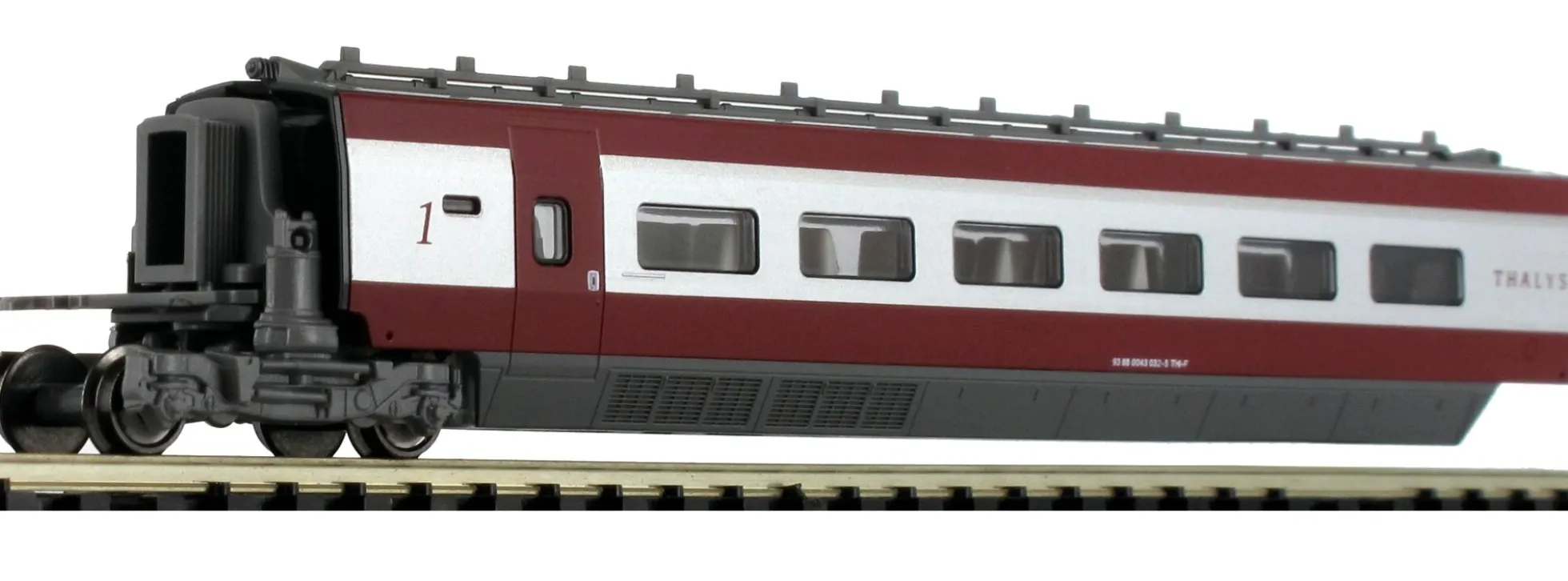 KATO K10-1658 10-tlg. E-Triebzug TGV Thalys PBKA | analog | Spur N