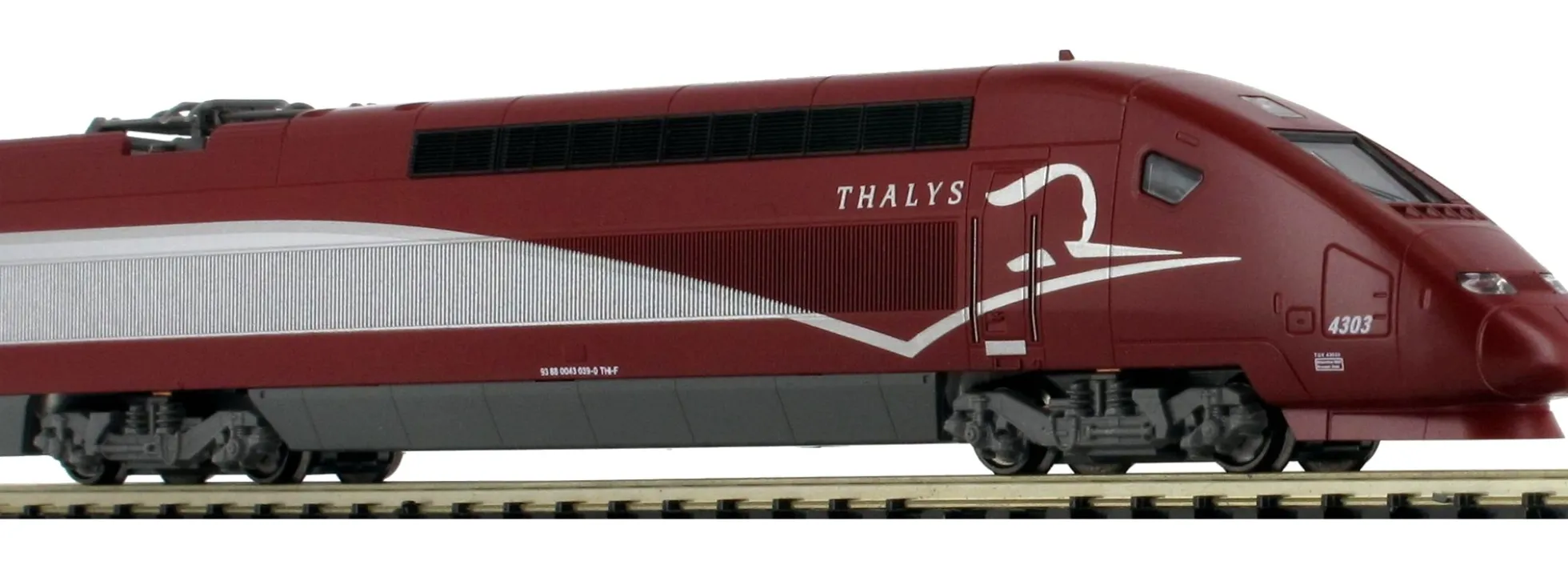 KATO K10-1658 10-tlg. E-Triebzug TGV Thalys PBKA | analog | Spur N