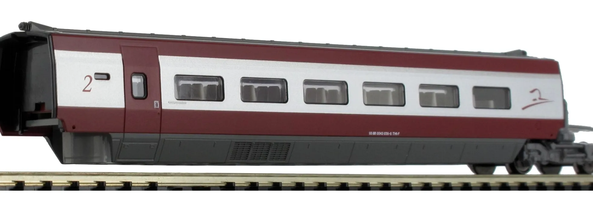 KATO K10-1658 10-tlg. E-Triebzug TGV Thalys PBKA | analog | Spur N