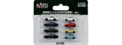 KATO K23520 8-tlg. Set Nissan PKWs 90er Jahre | Modellautos 1:160