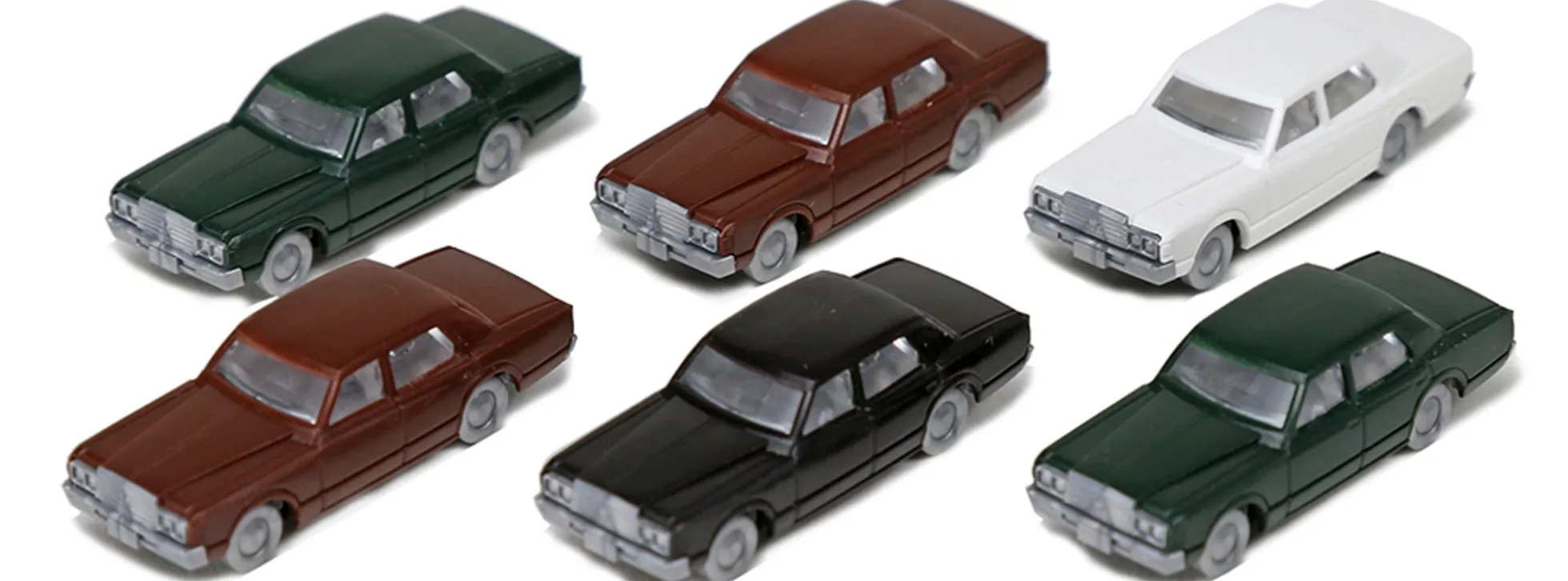 KATO K23-500 Toyota Crown | 6 Stück | Modellautos 1:160