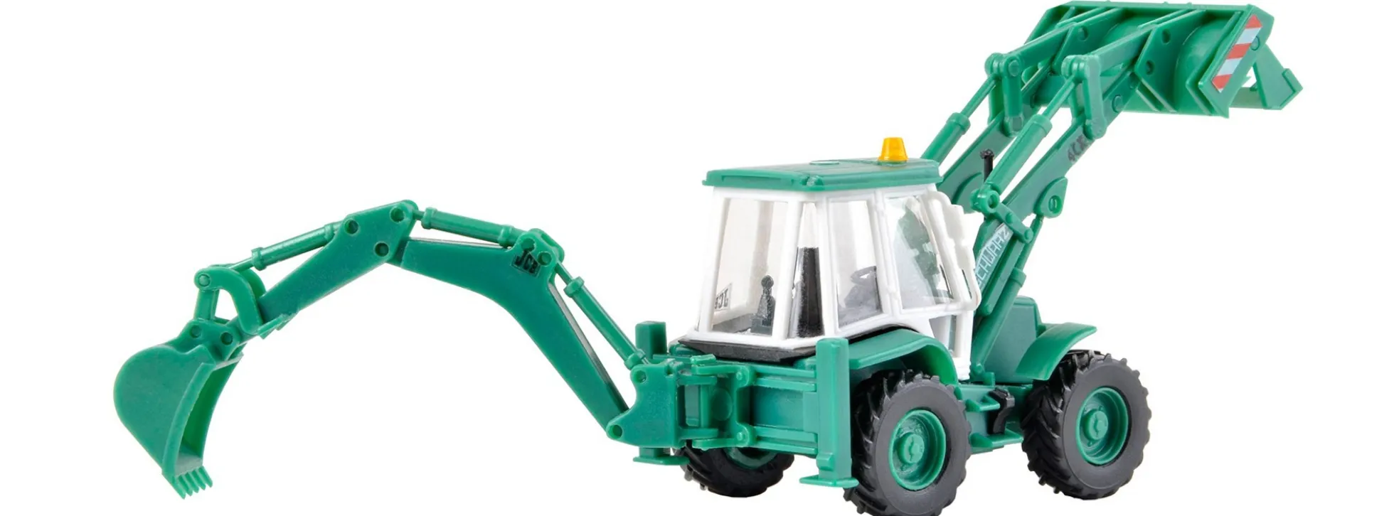 kibri 15217 Baggerlader JCB 4CX 4x4x4 | Bausatz Spur H0