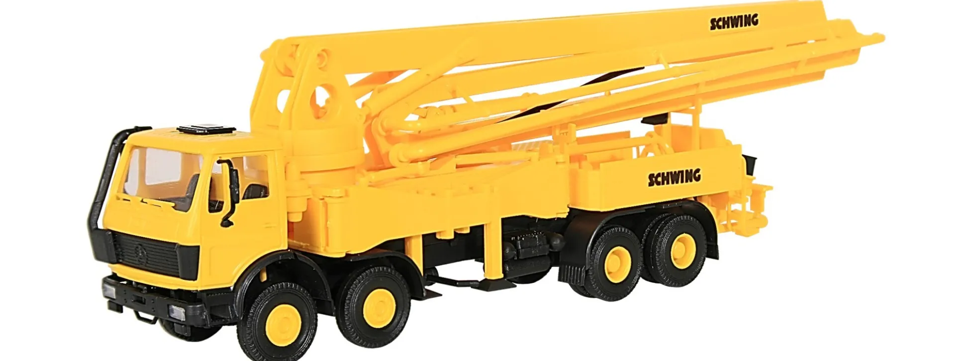 kibri 10200 Betonpumpe MB 3328, 4-achsig Schwing Bausatz Spur H0