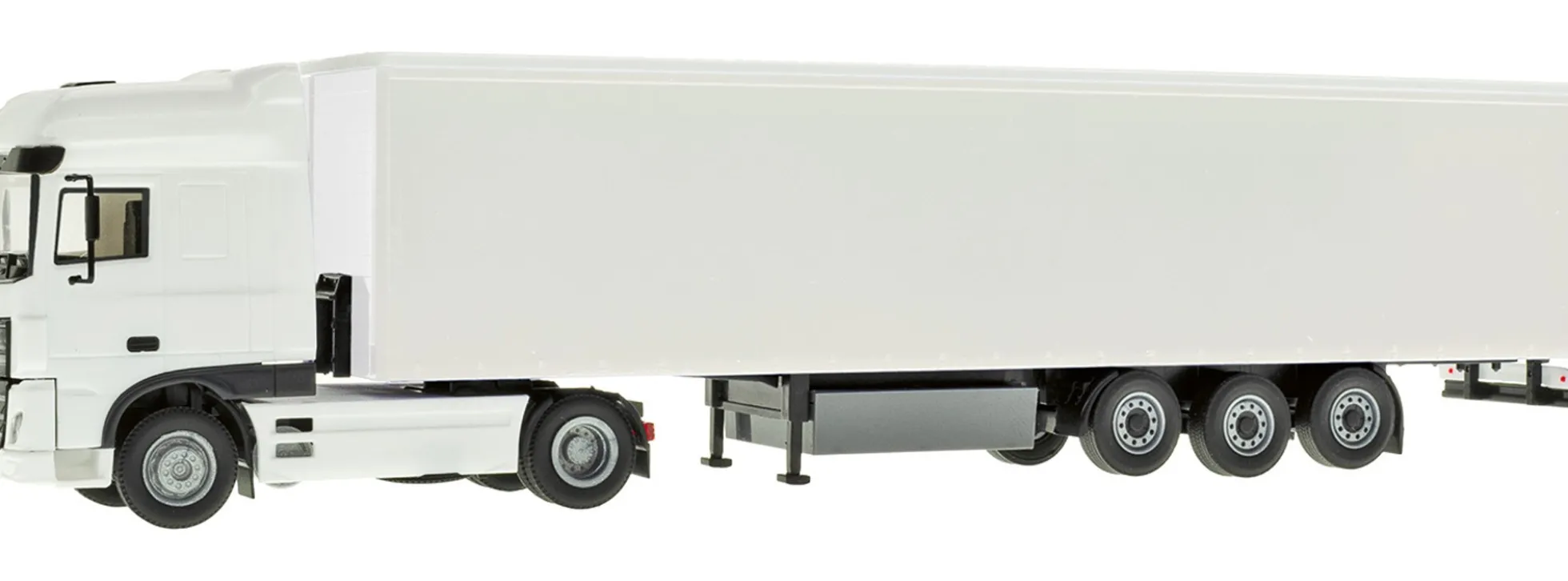 kibri 11292 DAF XF 106 SSC als Gardinenplanen-Sattelzug | LKW Bausatz 1:87
