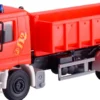 kibri 18249 Feuerwehr MB Actros 2-achs mit Abrollcontainer | Bausatz Spur H0