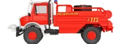 kibri 18270 Feuerwehr UNIMOG Waldbrandlöschfahrzeug Bausatz Spur H0
