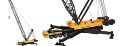 kibri 13018 Gottwald AK-850 geteilte Version Kran Bausatz Spur H0