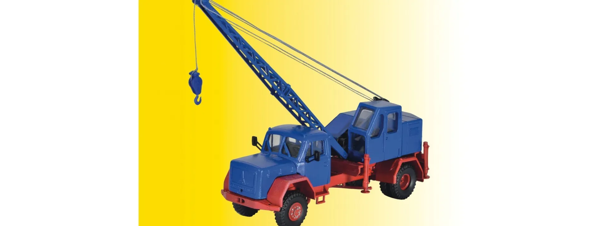 kibri 11290 H0 Magirus Eckhauber mit Fuchsbagger Baumaschinen-Bausatz Spur H0