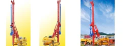 kibri 11279 Hydraulikbagger mit Bohrgerät Bausatz Spur H0