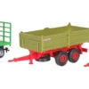 kibri 10908 Landwirtschaftliches Anhänger-Set, 3 Stück Bausatz Spur H0