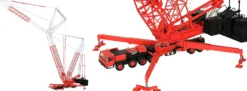 KIBRI 13016 Liebherr LG 1800 Spacelifter Kran Bausatz Spur H0