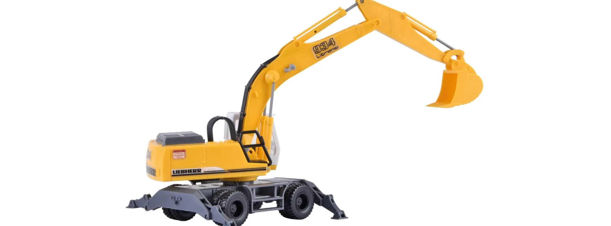 kibri 11261 LIEBHERR 934 Litronic mit Radfahrwerk | Bausatz Spur H0