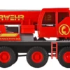 KIBRI 13041 Liebherr LTM 1050/4 Feuerwehr Kranwagen Bausatz Spur H0