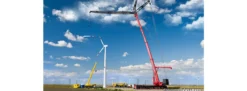kibri 13005 LIEBHERR LTM 1400 mit Wippspitze Bausatz Spur H0
