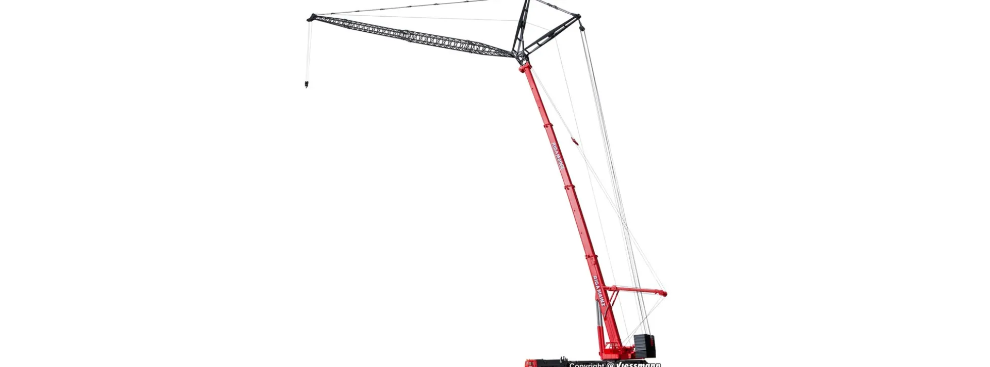 kibri 13005 LIEBHERR LTM 1400 mit Wippspitze Bausatz Spur H0