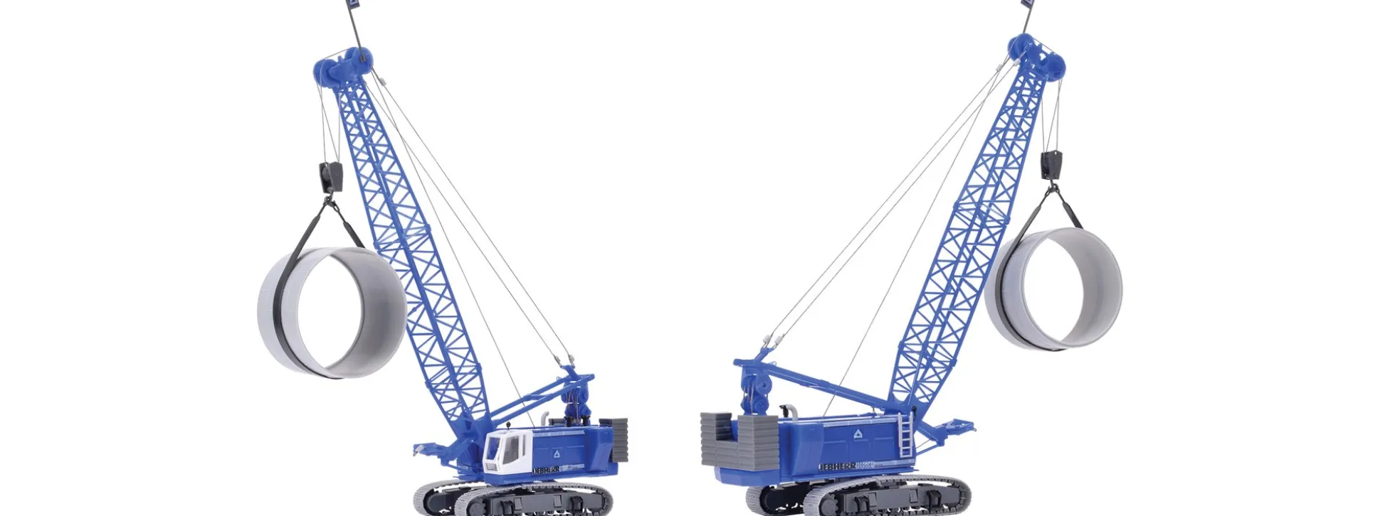 kibri 13035 LIEBHERR 883 mit Ballast und Kranhaken Bausatz Spur H0