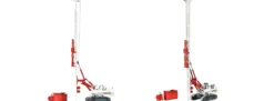 kibri 11253 LIEBHERR 974 mit Ramm- und Ziehgerät Bausatz Spur H0