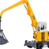 kibri 11286 LIEBHERR 934 mit Umschlaggerät mit Greifer | Bausatz Spur H0