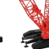 kibri 13013 Liebherr Raupenkran mit Gittermast | Bausatz Spur H0