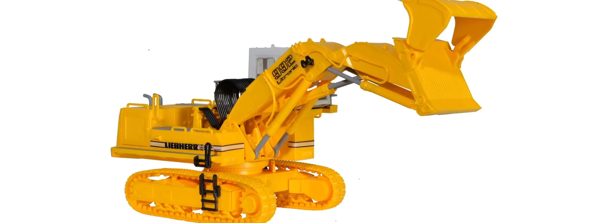 kibri 11277 LIEBHERR R992 Litronic mit Hochlöffel | Baumaschinen Bausatz Spur H0