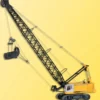 kibri 11254 LIEBHERR Seilbagger mit Schleppschaufel Bausatz Spur H0