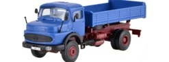 kibri 14129 MB Rundhauber Kipplaster | Bausatz Spur H0