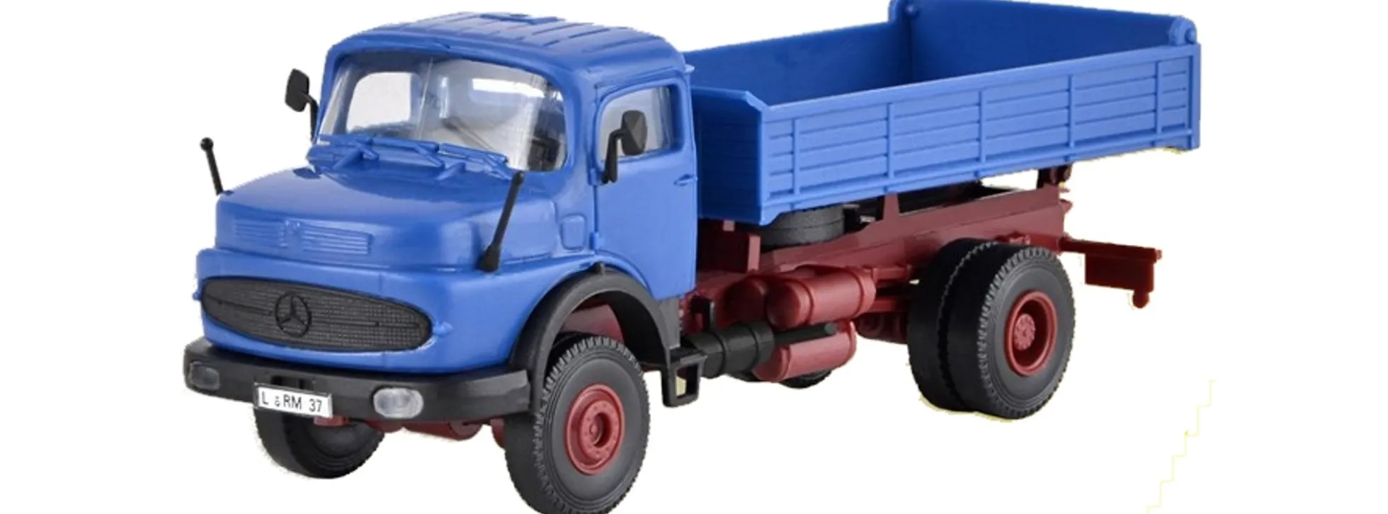 kibri 14129 MB Rundhauber Kipplaster | Bausatz Spur H0