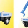 kibri 13059 Mercedes-Benz Unimog U1300 Breuer mit Ladekran Bausatz 1:87