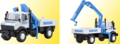 kibri 13059 Mercedes-Benz Unimog U1300 Breuer mit Ladekran Bausatz 1:87