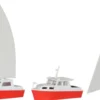 kibri 39160 Set Boote | Bausatz Spur H0