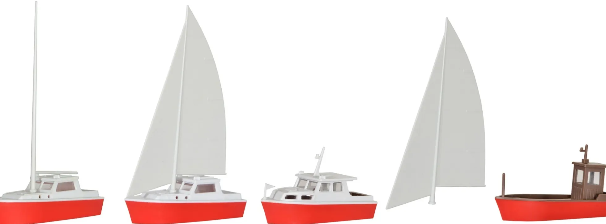 kibri 39160 Set Boote | Bausatz Spur H0